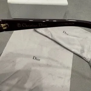Dior | Accessories | Dior Deep Red And Purple Sunglasses  display picture 3